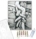 Számfestő Összetartozás - számfestő készlet - 40×50 cm (Keretre feszítve) (crea208-40X50-KF)