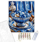 Számfestő Elegáns Ünnepi Csillogás - számfestő készlet - 40×50 cm (Keretre feszítve) (crea5078-40X50-KF)