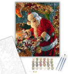  Ajándékosztás - számfestő készlet - 40×50 cm (Keretre feszítve)