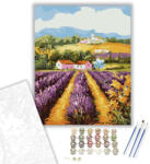 Számfestő Gyönyörű Levendula Farm - számfestő készlet - 50×60 cm (Keretre feszítve) (6307-50X60-KF)