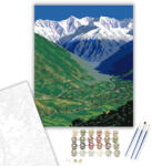  Atlasz-hegység Panoráma - számfestő készlet - 40×50 cm (Keretre feszítve)