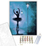  Balett az éjszakában - számfestő készlet - 40×50 cm (Keretre feszítve)