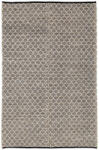 Bizzotto Covor poliester negru natur Dhawan 160x230 cm (0607898) Covor