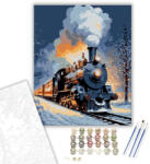 Számfestő Éjszakai Expressz Varazslat - számfestő készlet - 40×50 cm (Keretre feszítve) (crea5228-40X50-KF)