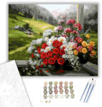  A vidék csodája - számfestő készlet - 40×50 cm (Keretre feszítve)