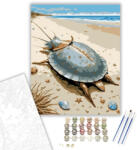  Patkórák a Tengerparton - számfestő készlet - 40×50 cm (Keretre feszítve)