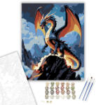  Viharsárkány a Villámok Földjén - számfestő készlet - 40×50 cm (Keretre feszítve)