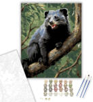  Binturong a Dzsungelben - számfestő készlet - 50×60 cm (Keret nélkül)