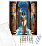 Számfestő Kleopátra a Templom Folyosóján - számfestő készlet - 40×50 cm (Keretre feszítve) (crea6968-40X50-KF)