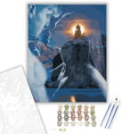  Romantika - számfestő készlet - 40×50 cm (Keretre feszítve)