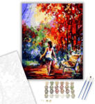 Számfestő Őszi Séta a Parkban - számfestő készlet - 50×60 cm (Keret nélkül) (GX7046-50X60-KN)