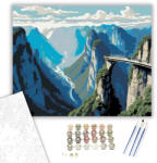  Tianmen-hegy Légies Ösvénye - számfestő készlet - 40×50 cm (Keretre feszítve)