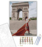  Úton - számfestő készlet - 40×50 cm (Keretre feszítve)