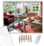 Számfestő Otthoni csendélet - számfestő készlet - 40×50 cm (Keretre feszítve) (crea1521-40X50-KF)