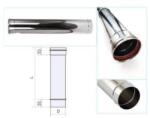 PRO INVEST Burlan inox cazan peleti 80mm x 0.5mm x 0.5ml si garnitura (53018)