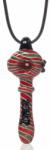 Snoop Dogg Lbs S. W. E. D Dogg Lbs SWED Pipa sticla efect inversat spoon cu Colier Everyday 70mm - rosu