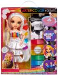 MGA Entertainment Rainbow High Watercolor Create Papusa Ochi Caprui (MGA507598EUC) Papusa