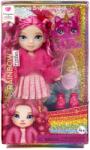 MGA Entertainment Rainbow High Littles Papusa Magenta Monroe (MGA531173EUC_531180EUC) Papusa