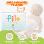 Pillo mindenmentes PURE pelenka 2 (mini), 4-8 kg, 31 db