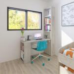 TRS-SPAIN Íróasztal magas polccal - cascina large (TRS009-2023)