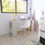 Trs-top-skl-spain Íróasztal két polcos közepes cascina - fehér (TRS005-2021)