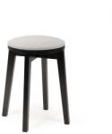 Viko design Kárpitozott széklet TB fekete (VK0028-2025)