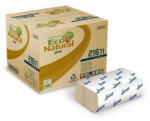 Lucart ECO Natural L-One hajtogatott szalvéta 150 lapos, 2 rétegű, 40 csomag/karton