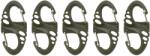 M-Tac Carabină M-Tac S-Hook plastikowy Olive - 5 buc