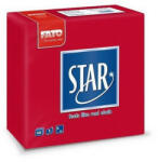 FATO Sztár szalvéta 2 rétegű 38x38cm piros 40 szál/csomag