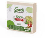 Lucart GRAZIE NATURAL Szalvéta 38x38cm 2 rétegű 40 szál/csomag - shopbazis