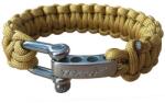Texar Brățară Paracord Texar - sistem de închidere cu cataramă - Coyote