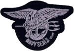 TM Patch - emblemă Navy Seals 70 x 50 mm