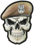 M-Tac Patch - emblemă M-Tac Craniu cu bereta Forțele de apărare teritorială PL 3D PVC - Olive