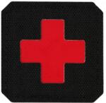 M-Tac Patch - emblemă medicală M-Tac Medic Cross Laser Cut - Black/Red