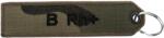 TM Breloc grupa de sânge B Rh+ - wz. 93 Pantera PL Woodland