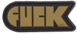 101 Inc Patch - emblemă 101 Inc. 3D F*ck - Verde OD 444130-5138