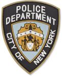 101 Inc Patch - emblemă 101 Inc. 3D NYC Police Department