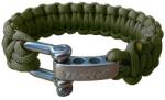 Texar Brățară Paracord Texar - sistem de închidere cu cataramă - Olive