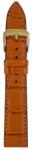 Zeppelin Centură din piele Zeppelin pentru ceas - Brown 18 mm