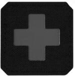 M-Tac Patch - emblemă medicală M-Tac Medic Cross Laser Cut - Black/Grey