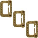 M-Tac Carabină M-Tac D-ring Coyote Brown - 3 buc