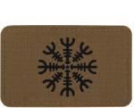 M-Tac Patch - emblemă M-Tac Casca groazei Laser Cut - Coyote/Black