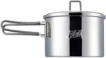 Esbit Oală turistică cu capac Esbit Round Camping Pot stainless - 1, 6 l