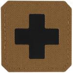 M-Tac Patch - emblemă medicală M-Tac Medic Cross Laser Cut - Coyot/Black