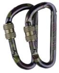 Mil-Tec Carabină Mil-Tec din aluminiu Lock 60 mm - 2 buc