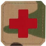 M-Tac Patch - emblemă medicală M-Tac Medic Cross Laser Cut - MultiCam/Red