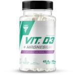 Trec Nutrition Vitamina D3 cu magneziu Trec 60 capsule - supliment alimentar
