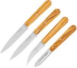 Opinel Set de cuțite de bucătărie Opinel Essentials Olive Box