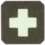 M-Tac Patch - emblemă medicală M-Tac Medic Cross Laser Cut fluorescentă - Ranger Green/GID