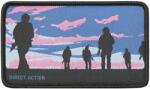 Direct Action Patch - emblemă Direct Action Sunset - Black